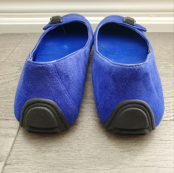 Cole Haan blue suede flats - Picture 3 of 8